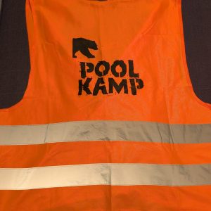 Fluoriserende hesje met opdruk kids